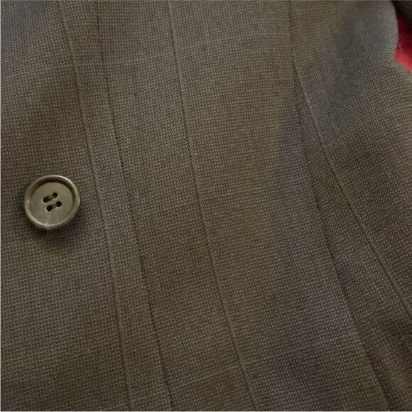 Pierre Cardin Charcoal Double-Breasted Blazer, 38R - Picture 5 of 12